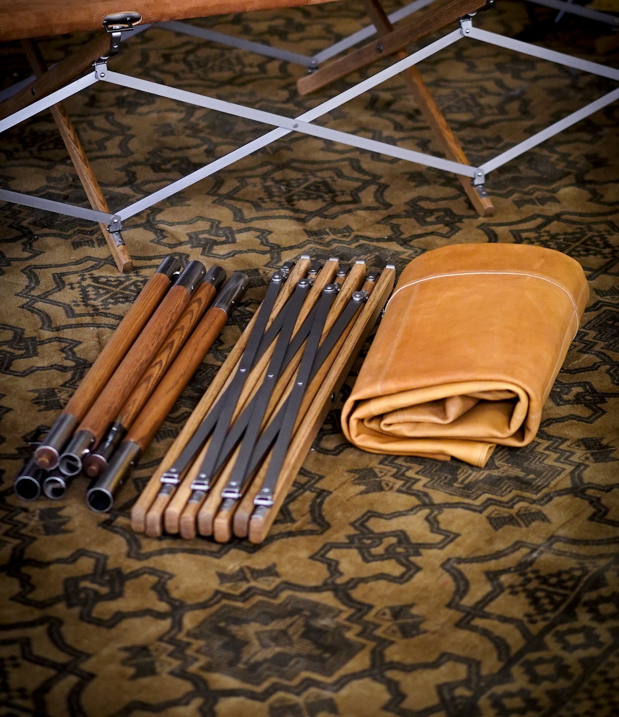 OLD FOLDING COT