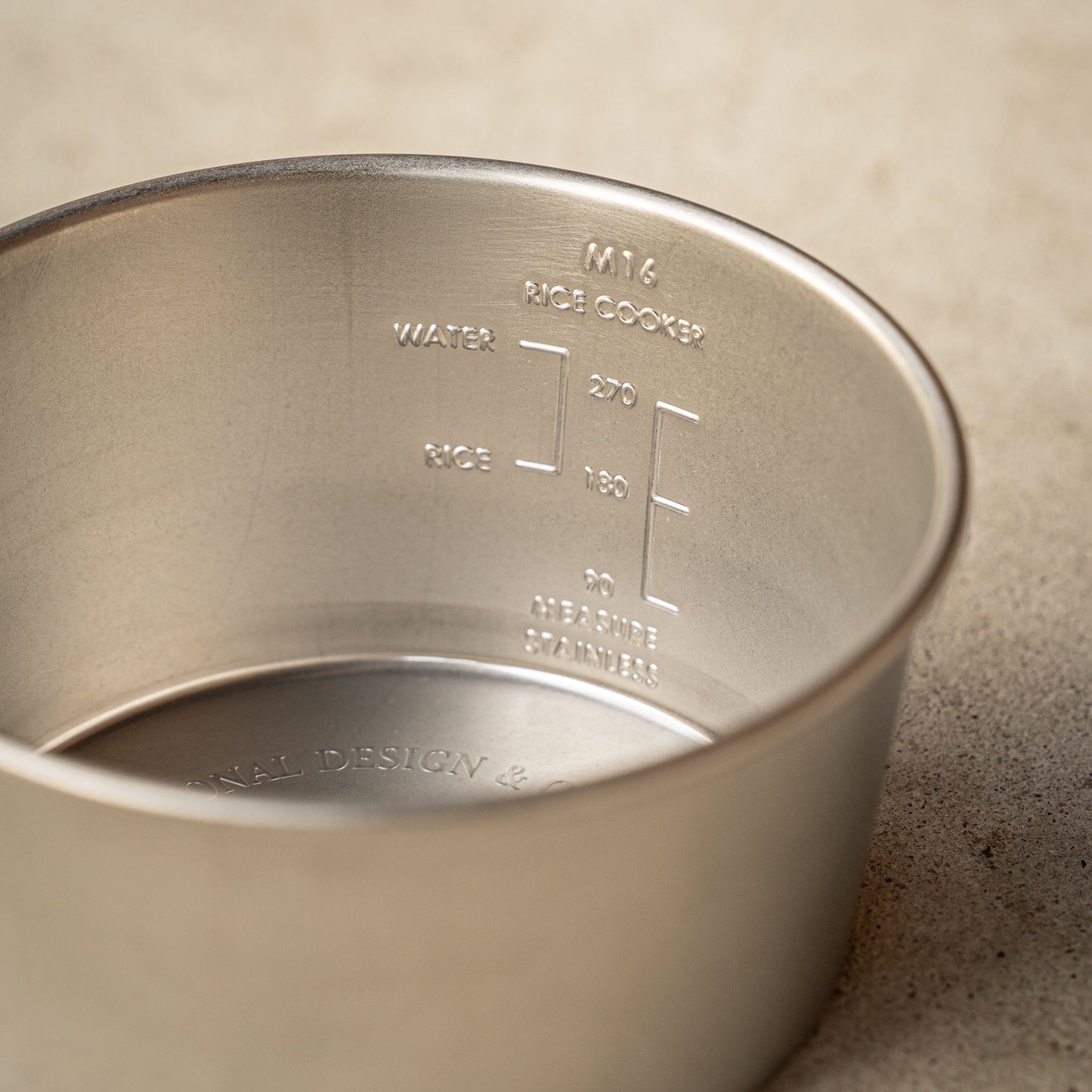 RICECOOKER 480深型 STAINLESS（M16メモリ）