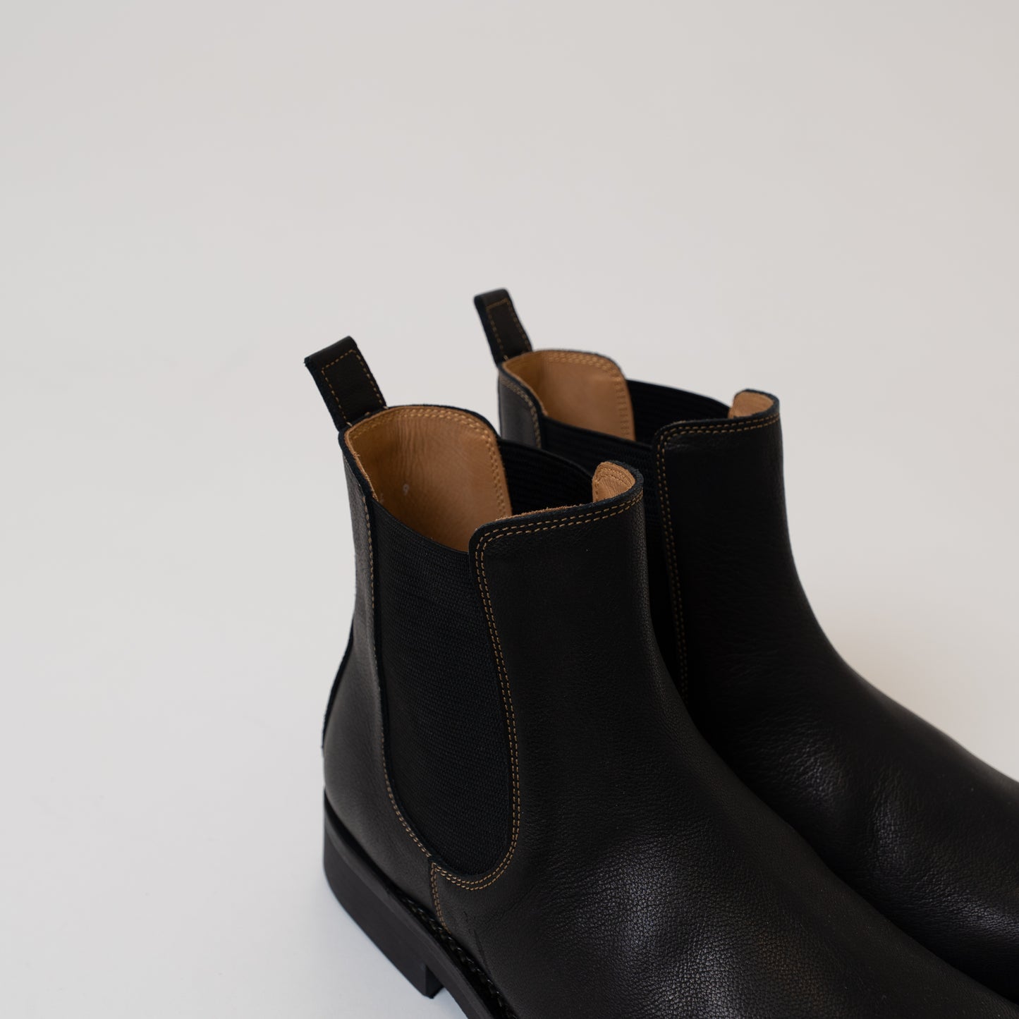 SIDE GORE BOOTS CAMEL LEATHER