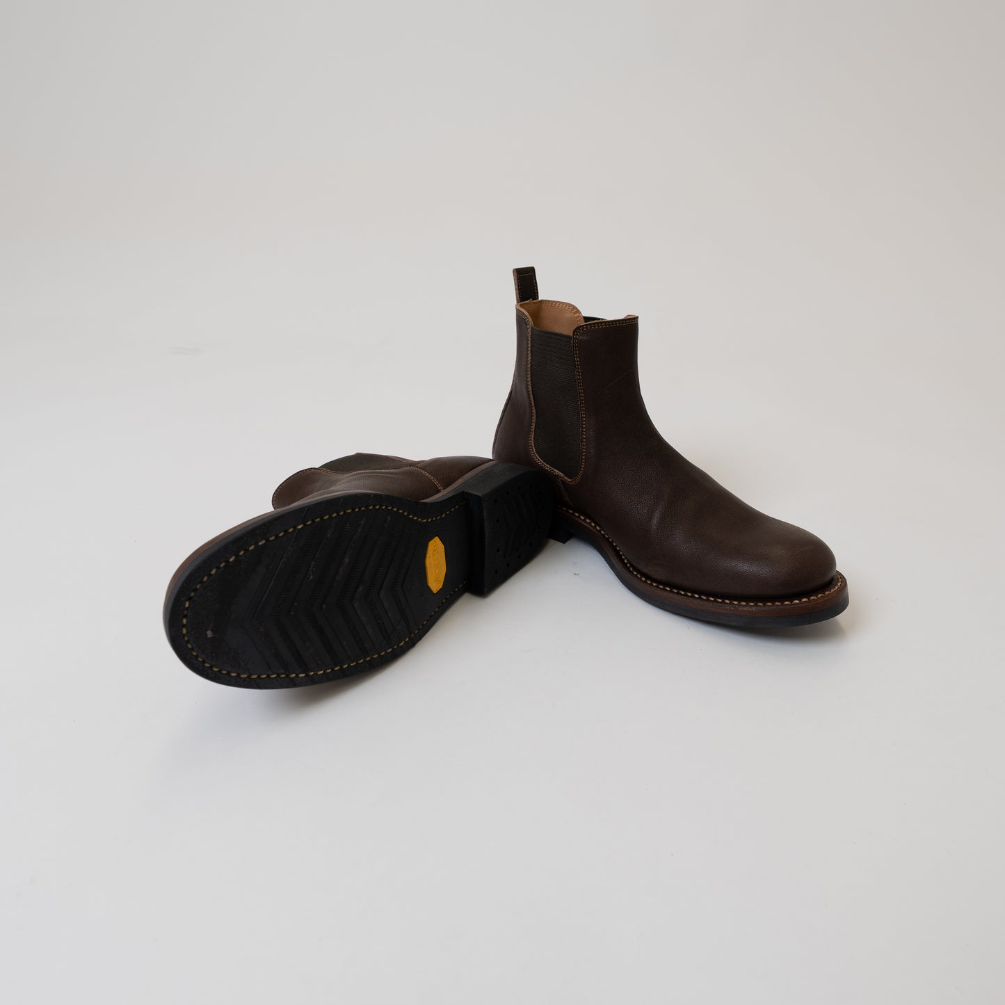 SIDE GORE BOOTS CAMEL LEATHER