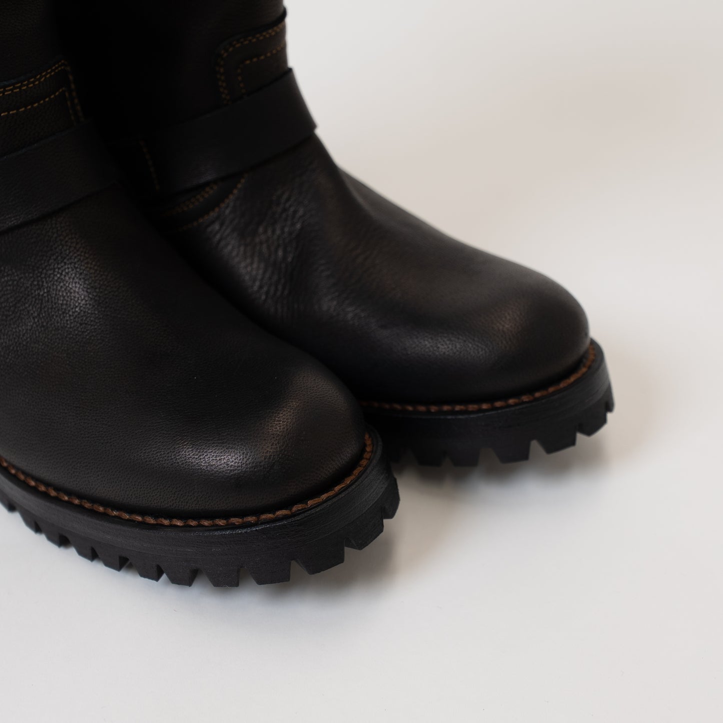 ENGINIEER BOOTS CAMEL LEATHER