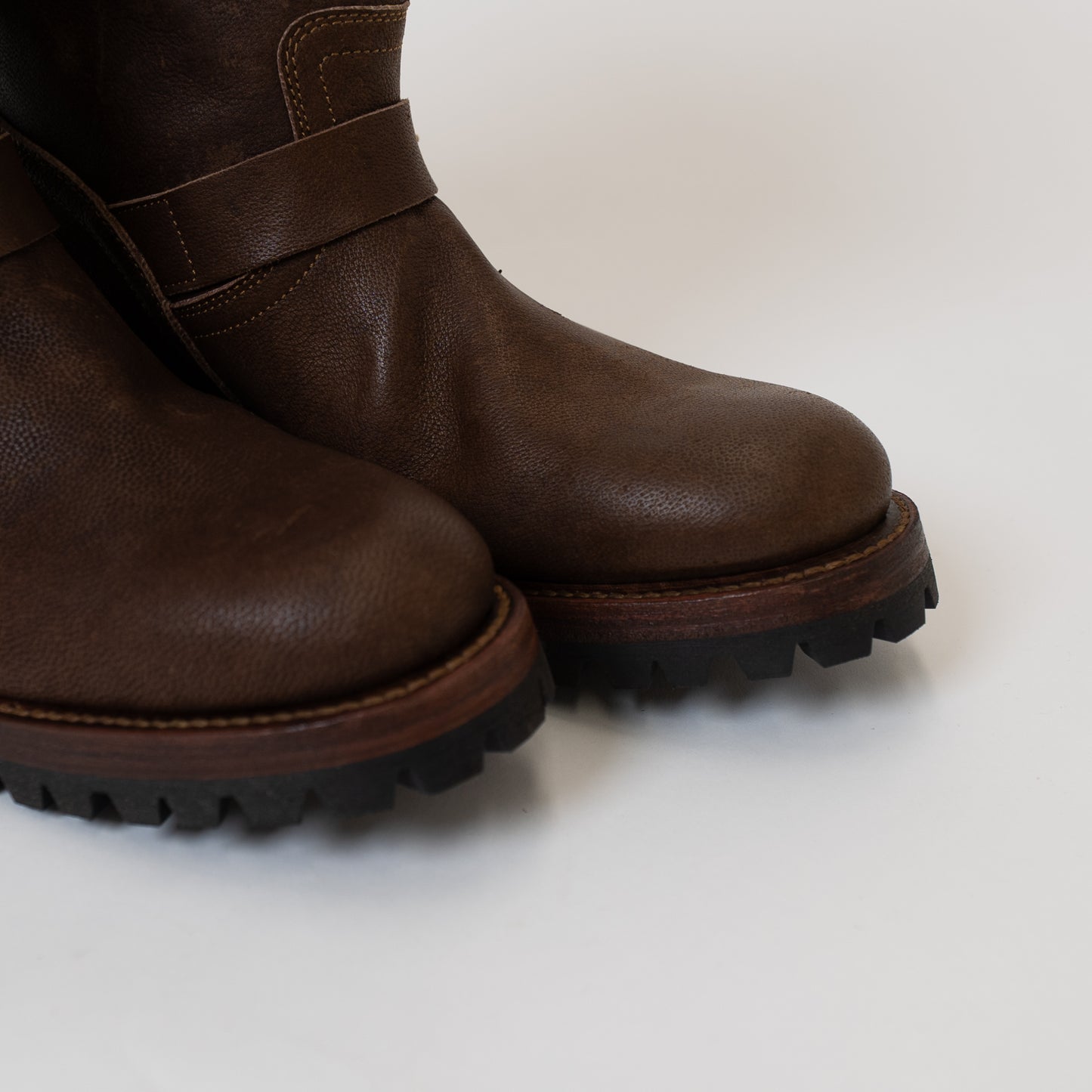 ENGINIEER BOOTS CAMEL LEATHER