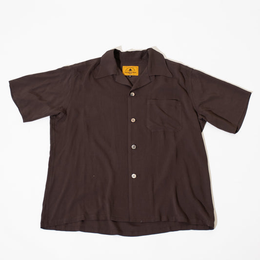 Rayon camp collar shirt